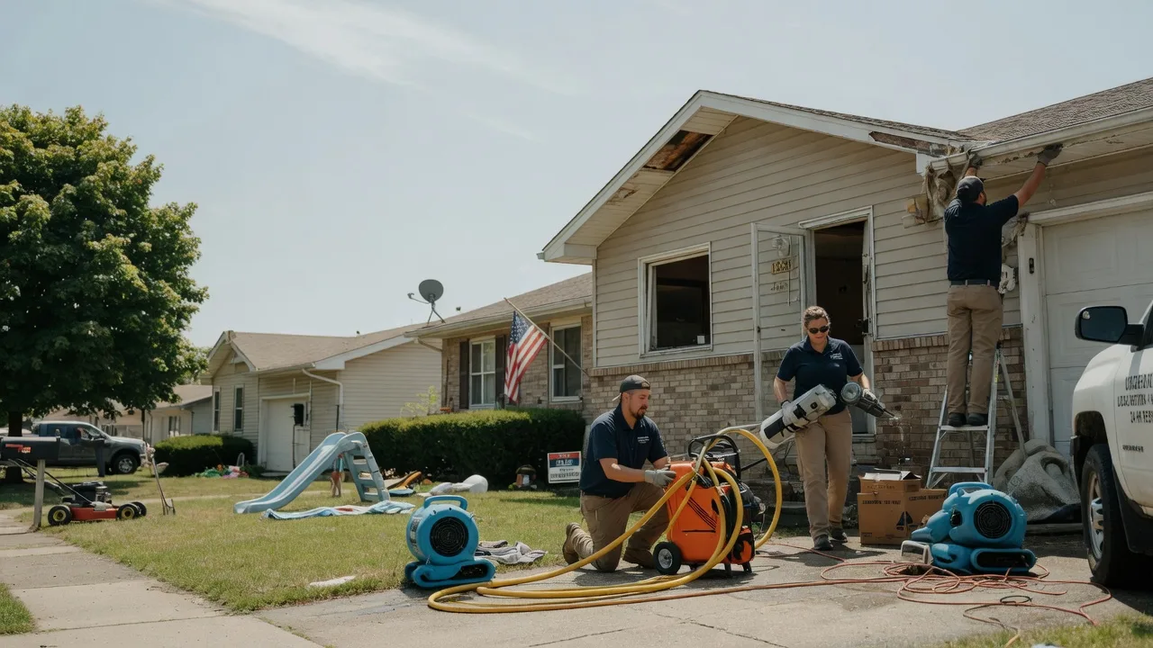 Water Damage Restoration in Liverpool, IL near me